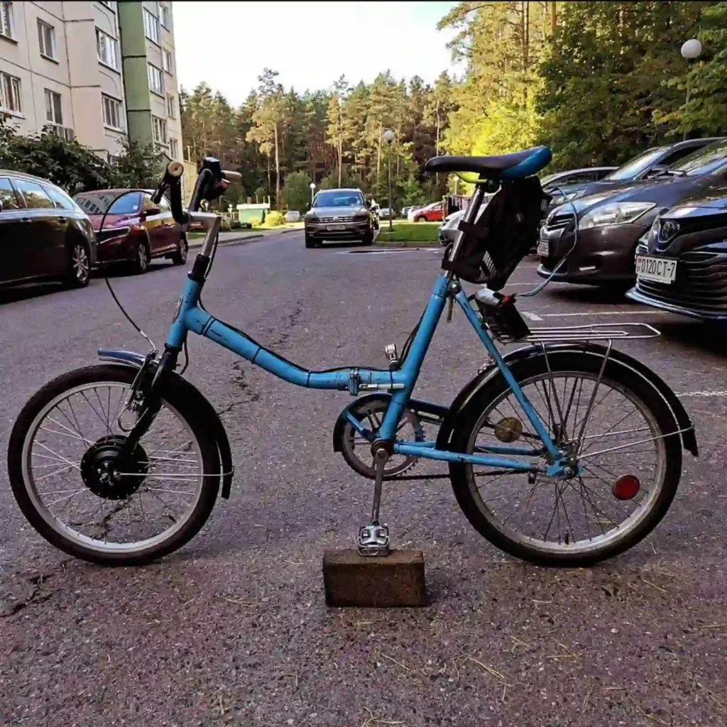 складной электровелосипед